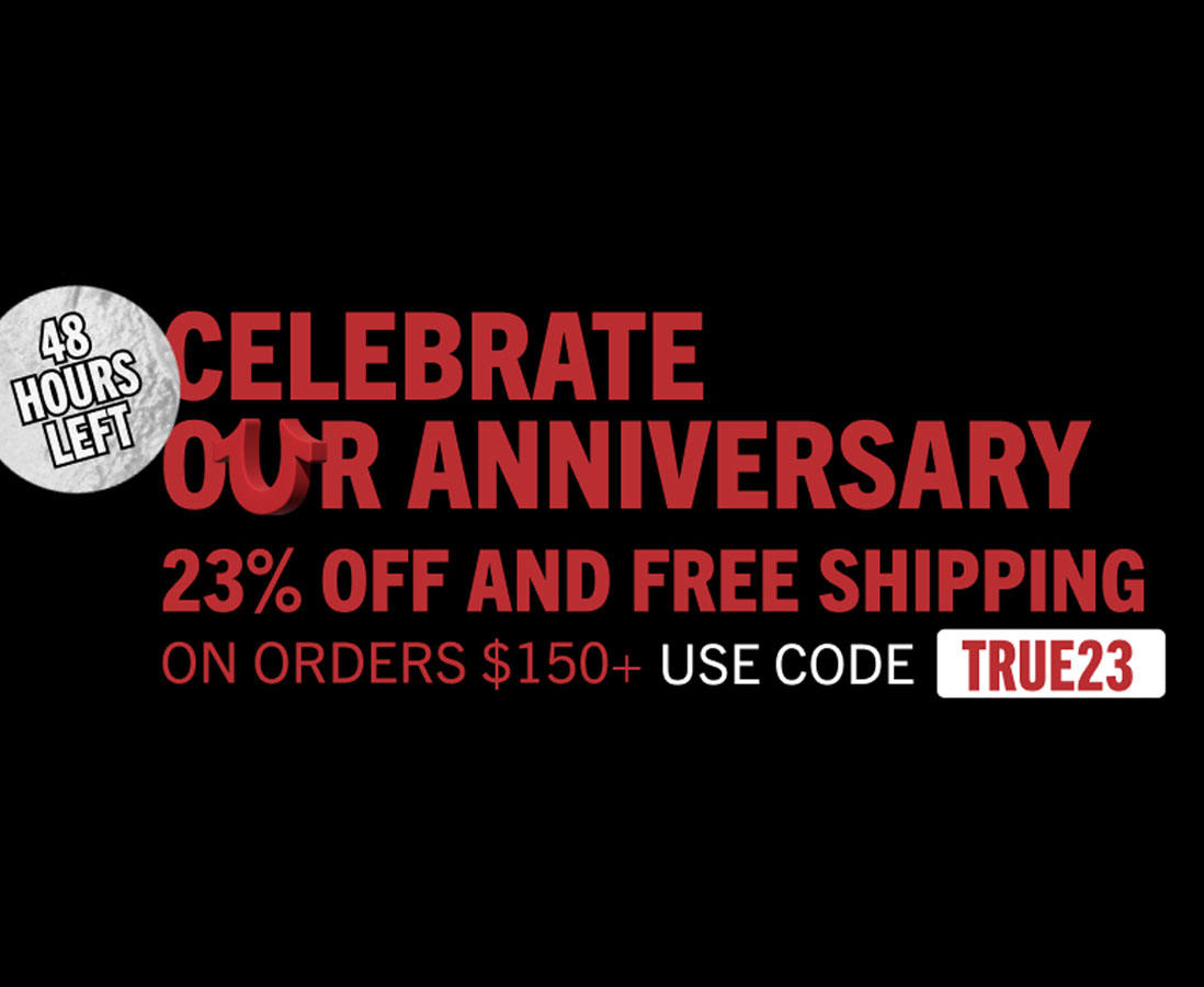 23% OFF $150 CODE: TRUE23