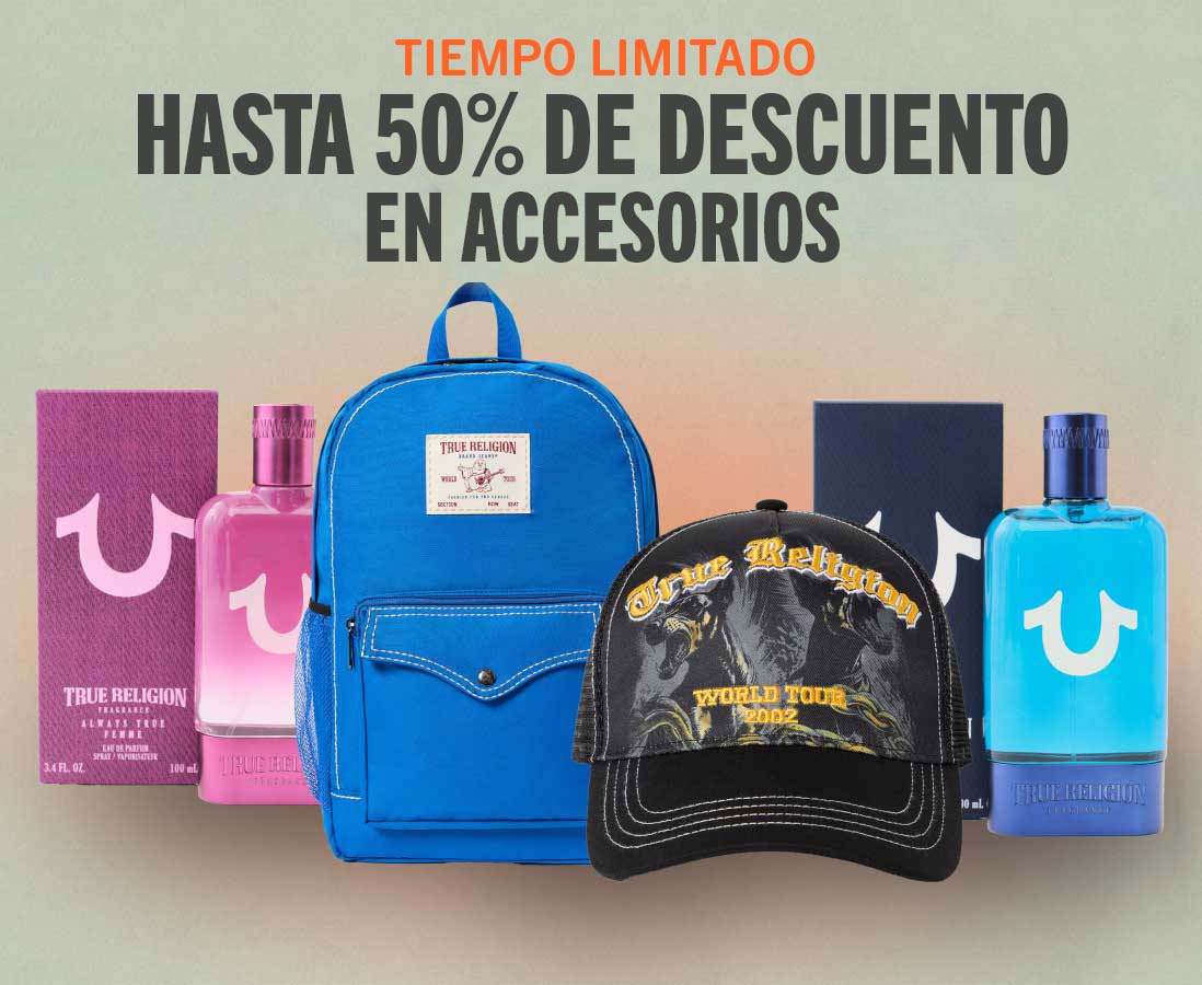 HASTA 50% EN ACCESORIOS