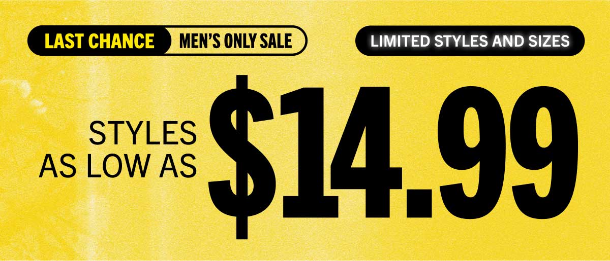 MEN'S SALE