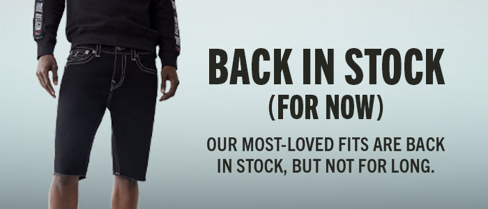 BACK IN STOCK