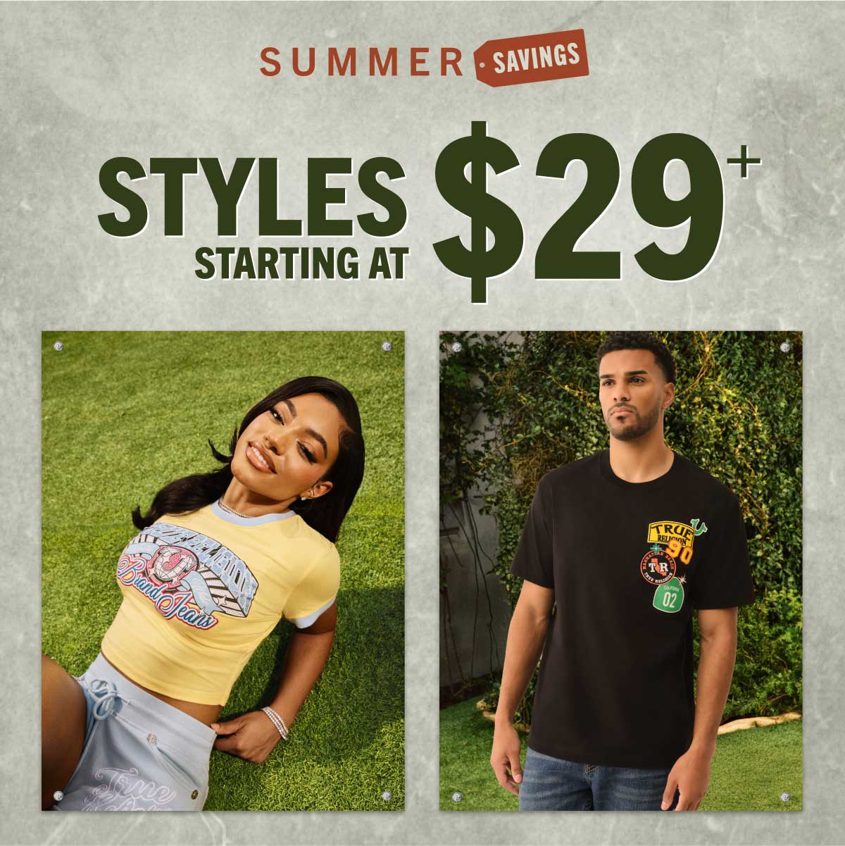 Styles Starting at $29