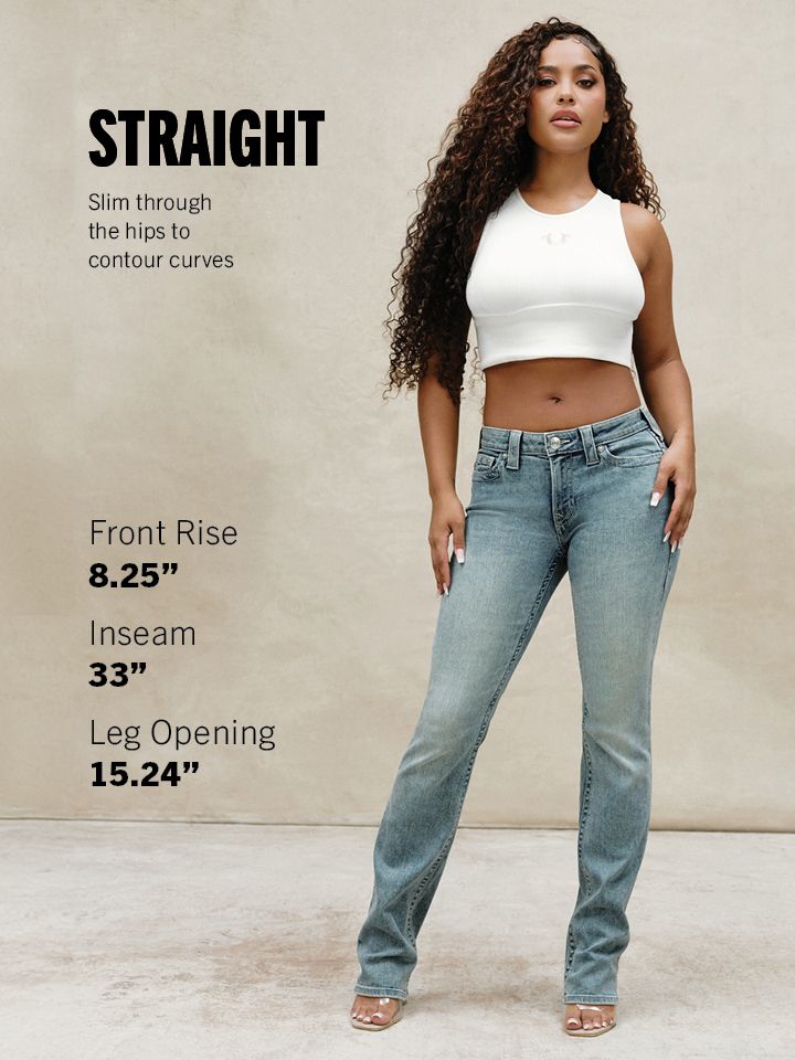 Straight jeans