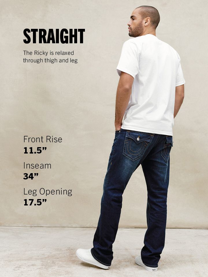 Straight jeans