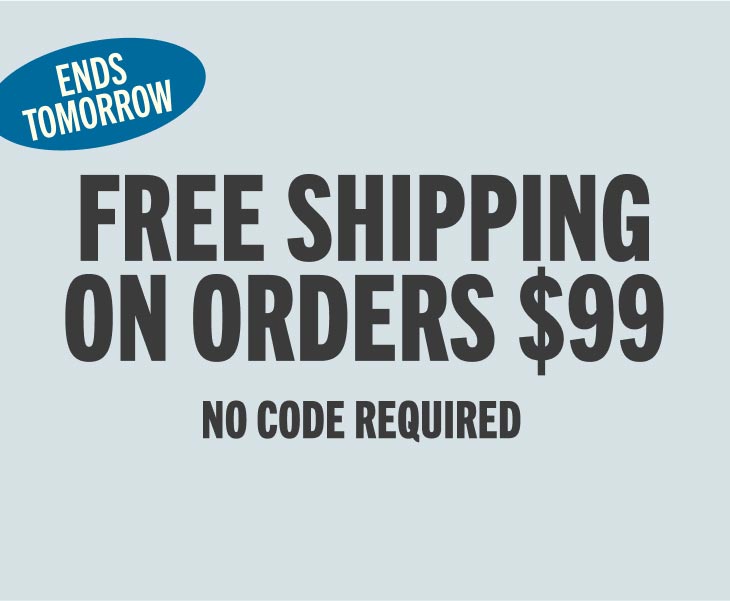 FREE SHIPPING $99