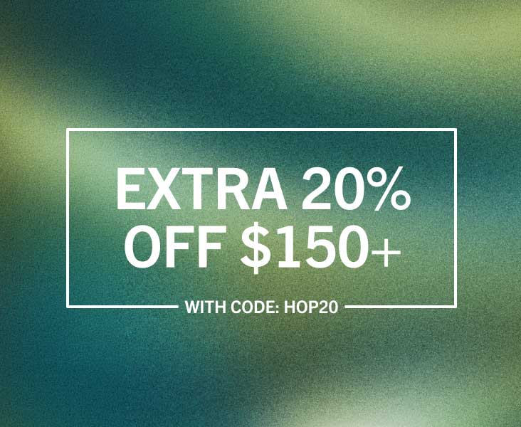 20% OFF $150