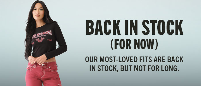 BACK IN STOCK