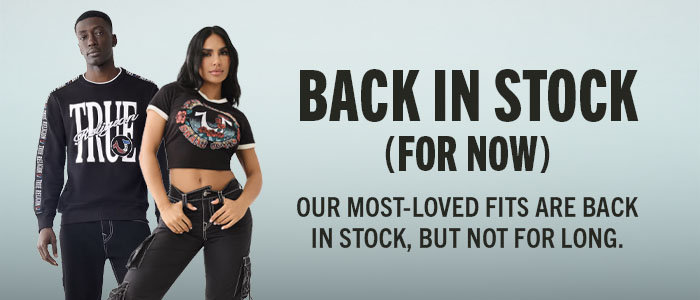 BACK IN STOCK