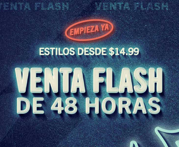VENTA FLASH DE 48 HORAS