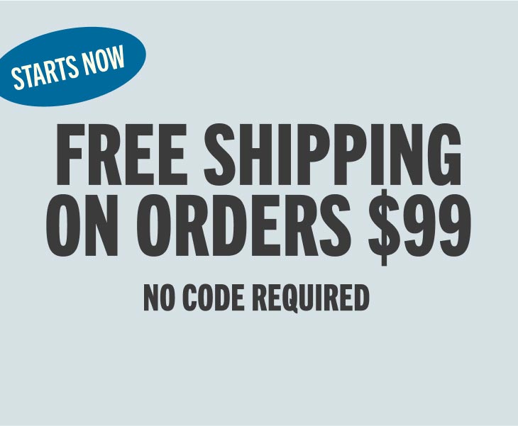 FREE SHIPPING $99