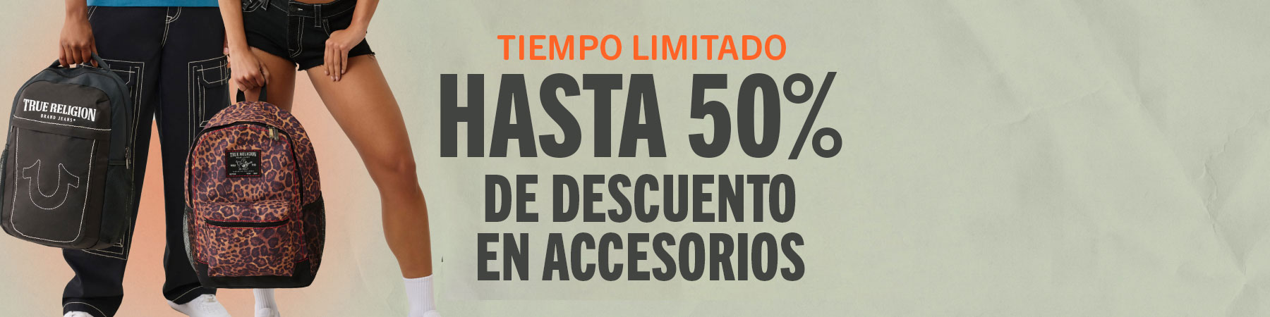 UP TO 50% OFF ACCESSORIES