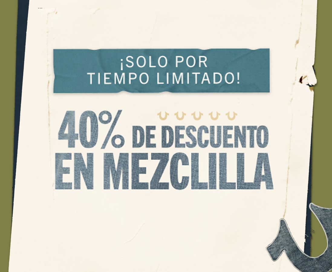 40% MENOS DENIM
