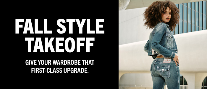 Fall Style Takeoff. Jetset into autumn with our latest arrivals.